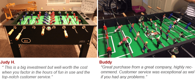 testimonials KICK foosball table 4