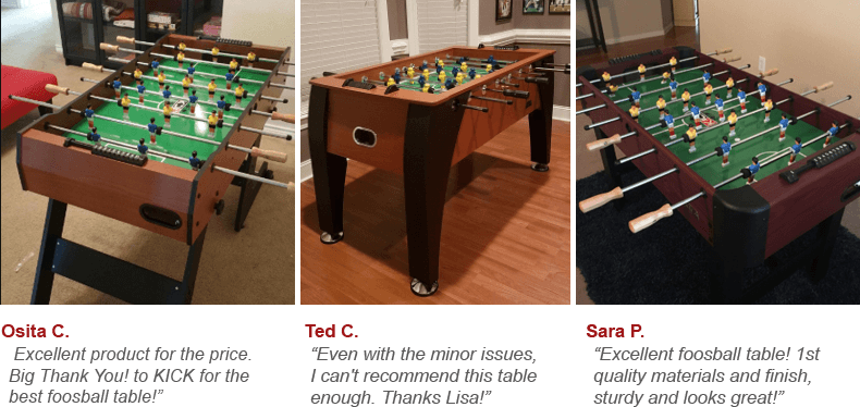 testimonials KICK foosball table 8