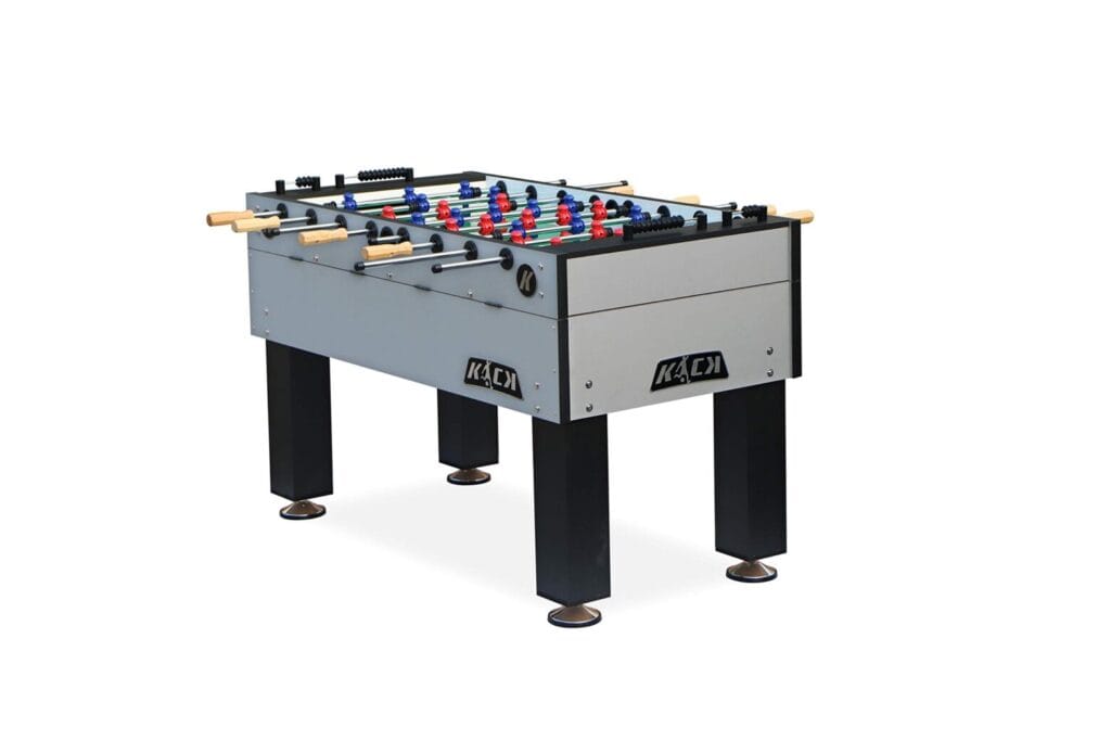 KICK Titan 55″ Tournament Foosball Table (Gray) KICK Foosball Tables