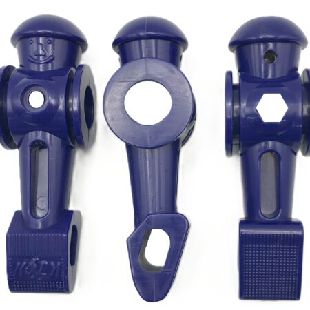Blue Counterbalance Player Set for 55″ Foosball Table  (for 5/8"  rods/ 4.12" height) (excluding Venture, Voyager, Vanquish)