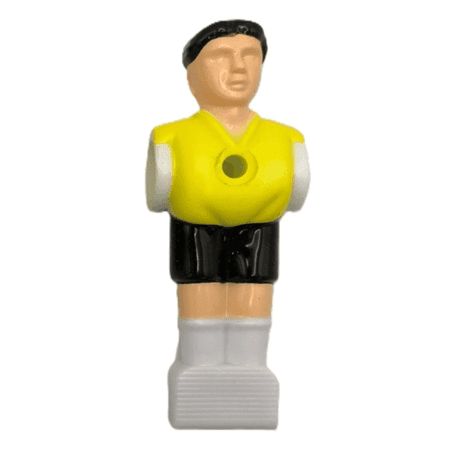 Yellow Uniformed Player Set for 55″ Foosball Table (for 5/8" rods/ 4.27" height) (excluding Venture, Voyager, Vanquish)