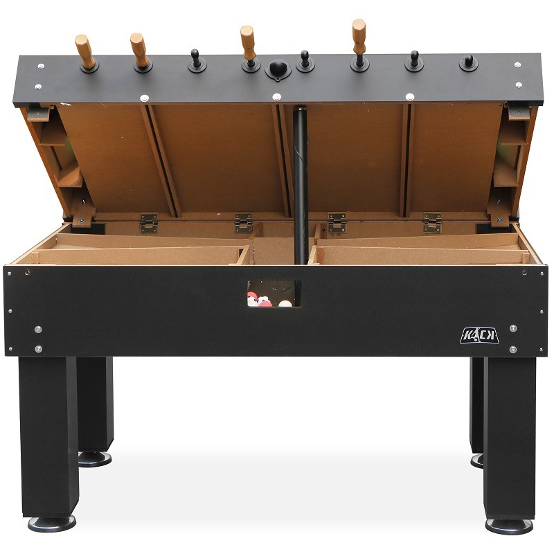 KICK Titan 55″ Black Tournament Foosball Table KICK Foosball Tables