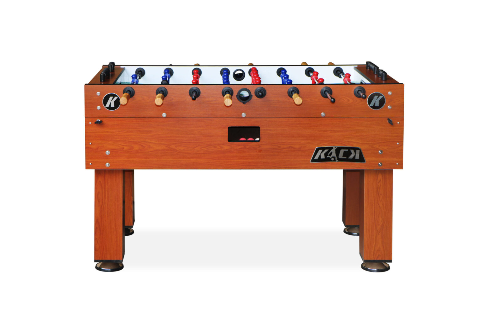 KICK Titan 55″ Tournament Foosball Table (Brown) KICK Foosball Tables