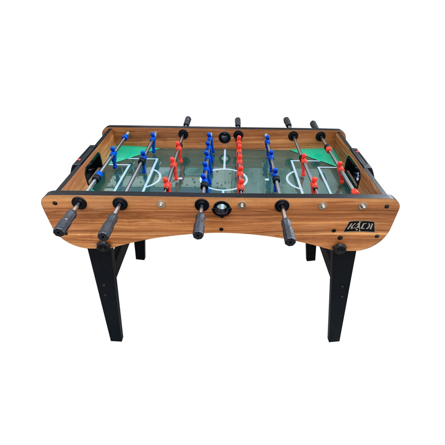 KICK Phoenix 55″ Folding Foosball Table (Brown) KICK Foosball Tables